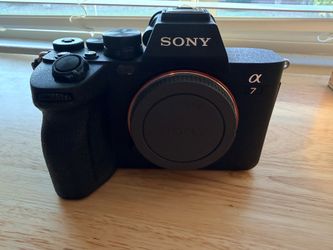 Sony A7IV mirrorless camera