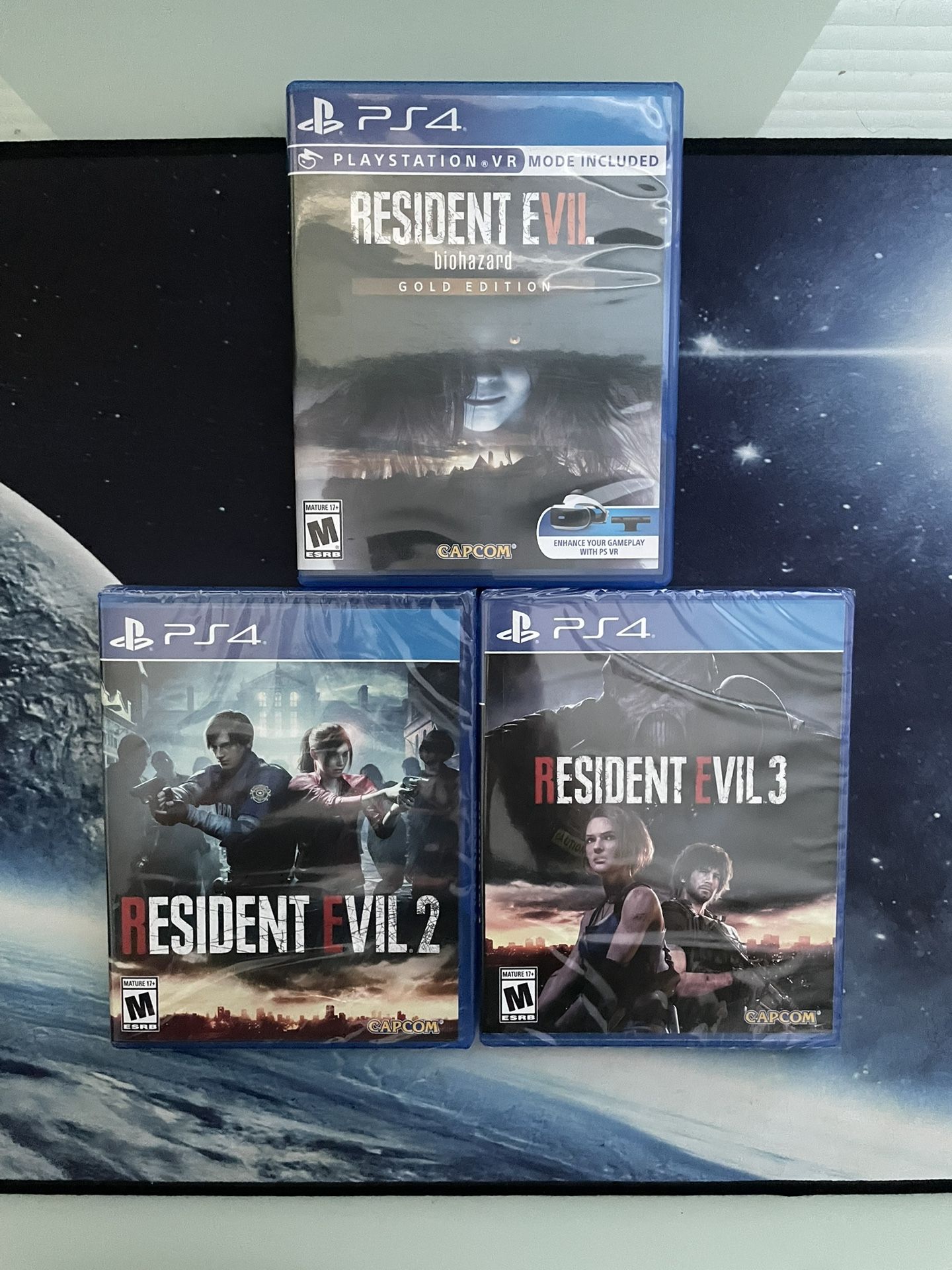 Resident Evil PS4 Game Lot