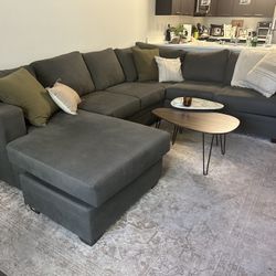 Sectional - Gray From Living Spaces