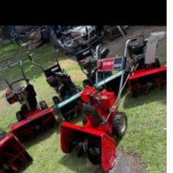 Snowblowers.    Not Free