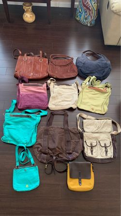 49 Square Mile Purse- 100% Canvas & Real Leather