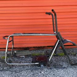 Custom Stretched Doodle Bug mini Bike Frame & Forks (Priced To Sale FAST!)