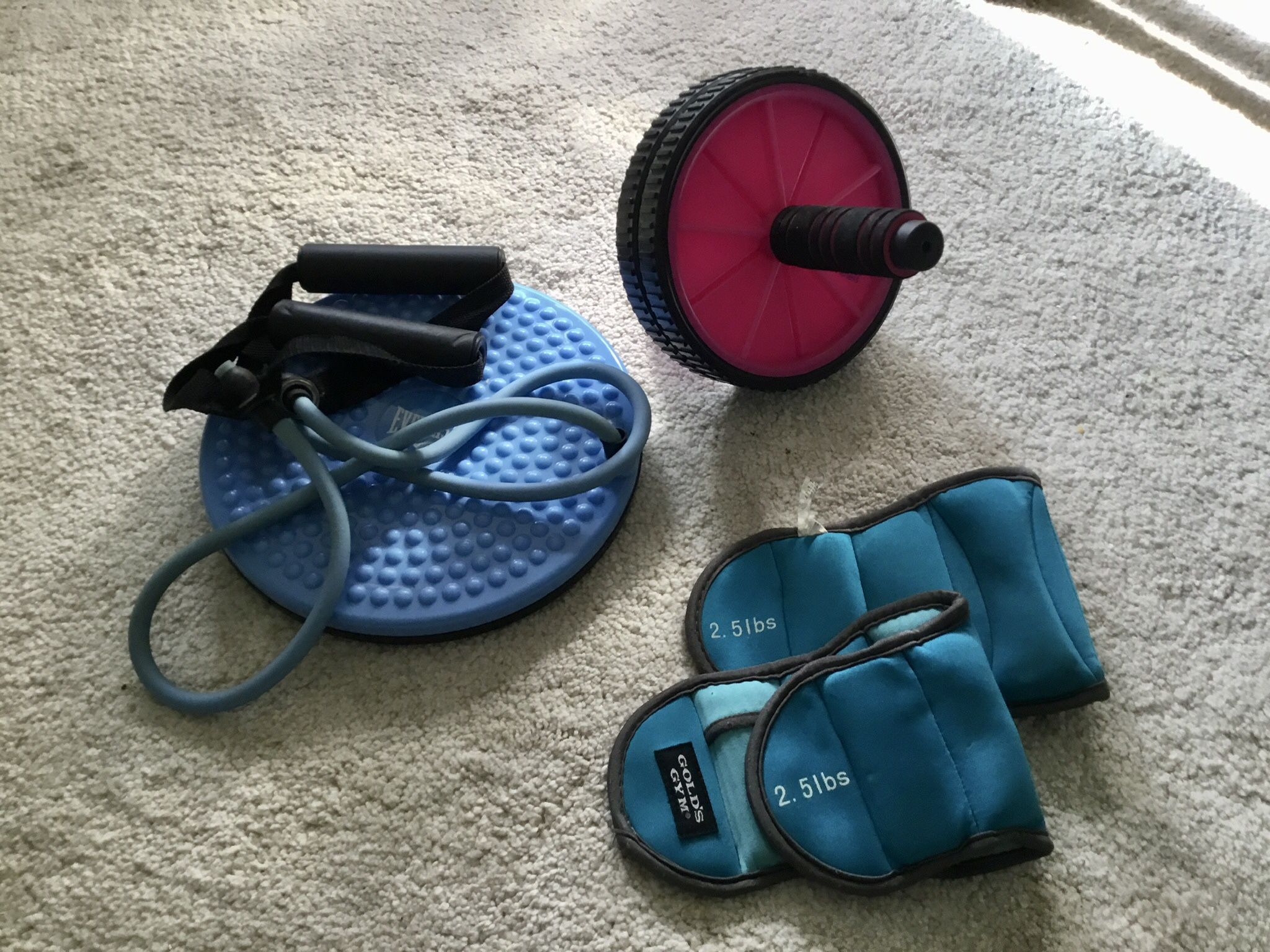 Set Of 3 Exercise Equipment Yoga Pilates
