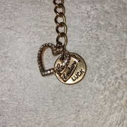 Juicy Coutour Goldtone Charm Bracelet