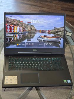Gaming laptop Dell G7 17.3" Intel core i7-9750H 16Gb RAM 256Gb SSD 1Tb HDD RTX 2060
