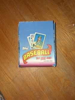 Topps Baseball Trading Cards  1989
