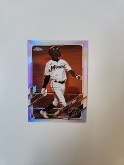 Jazz Chisholm Topps chrome sepia refractor rookie