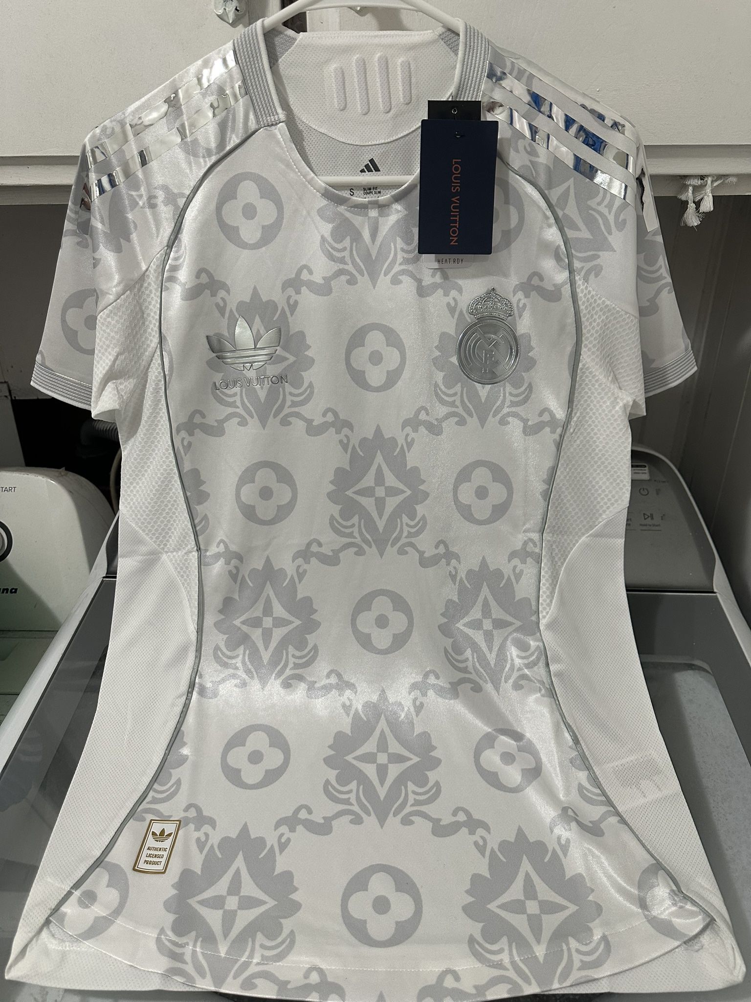 Louis Vuitton Real Madrid Jersey - Brand New - Size Small Slim Fit
