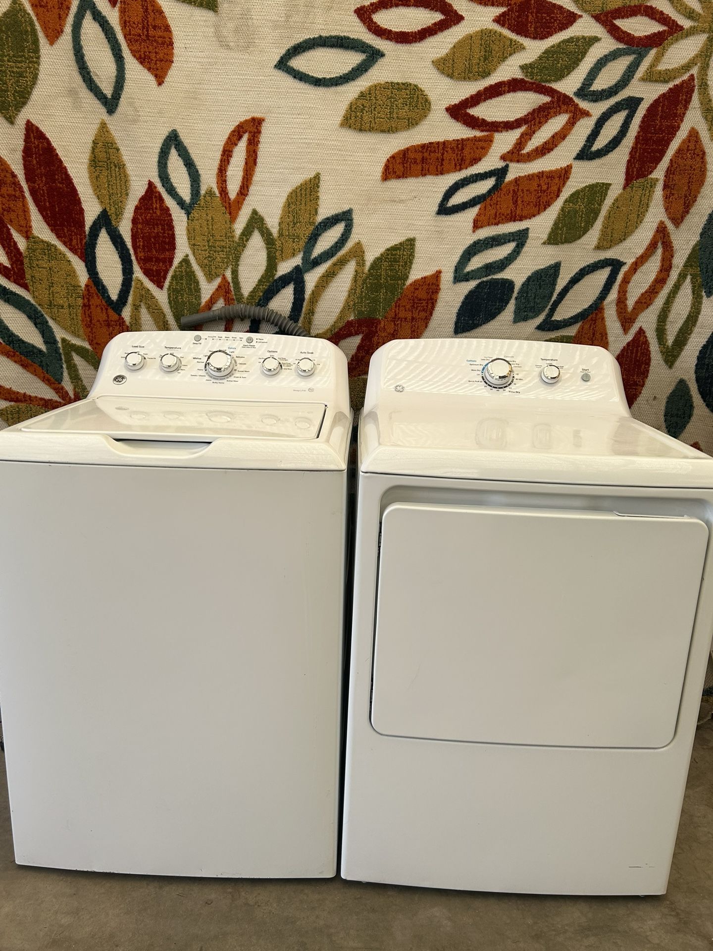 GE Washer And Dryer Laundry