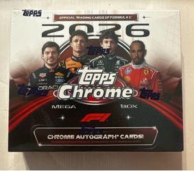 Topps Chrome Formula 1 Mega Box