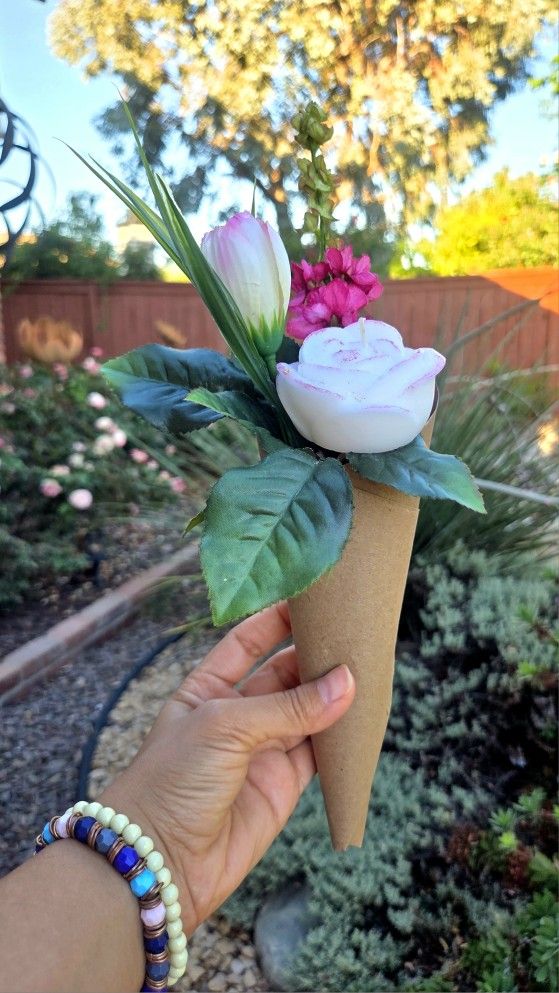 Flower Candle Bouquet 