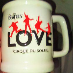 THE BEATLES CIRQUE DU  SOLEIL  COMMEMORATIVE MUG
