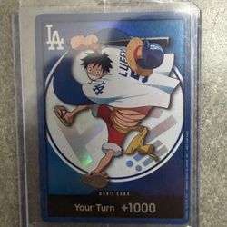 Dodgers X One Piece Luffy Don Promo