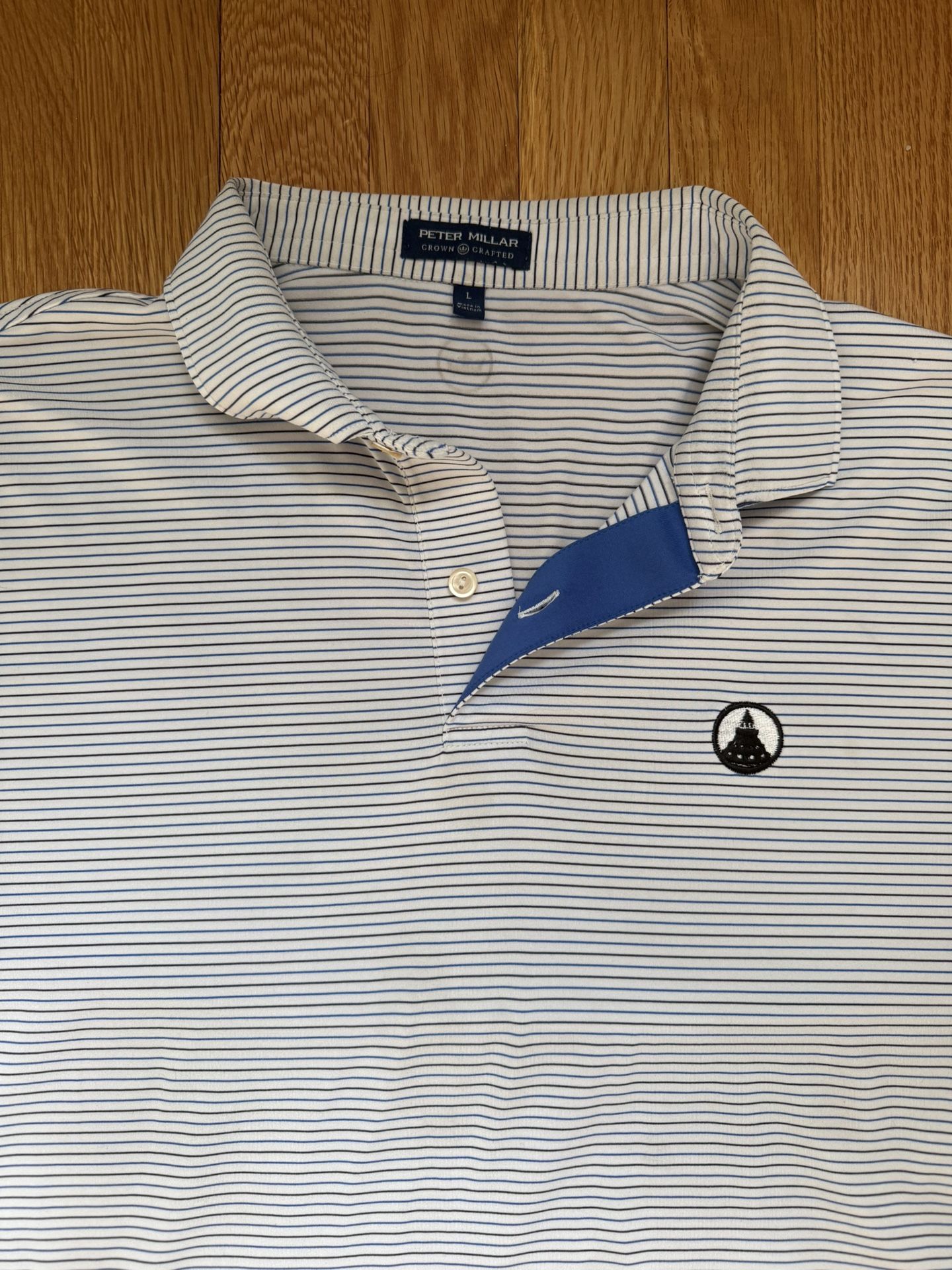 Men’s Peter Millar Hotel Del Coronado Polo Shirt - Size Large