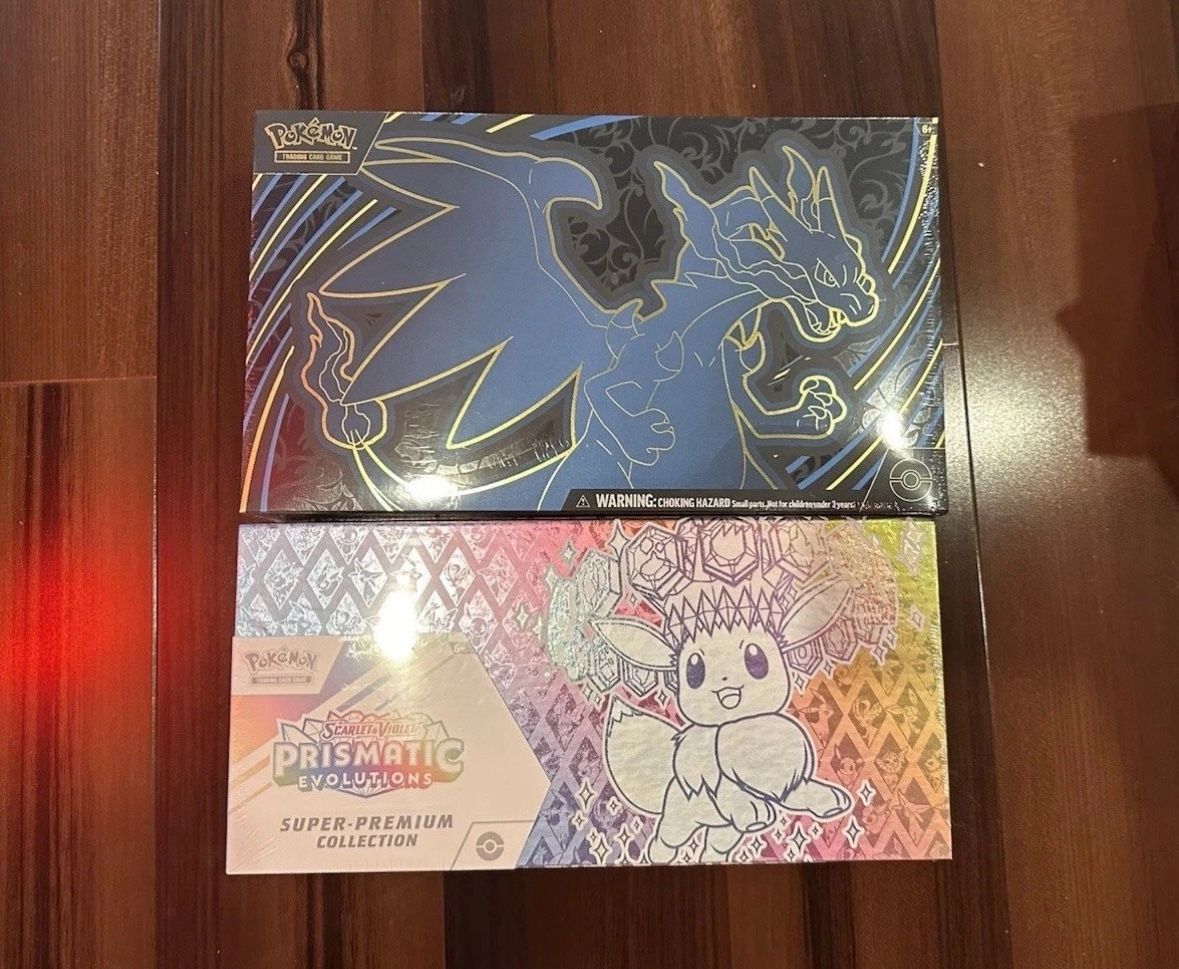 Pokemon Charizard UPC And Prismatic UPC Bundle