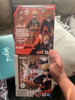 S.H. Figuarts Naruto Uzumaki Action Figures – Set of 2