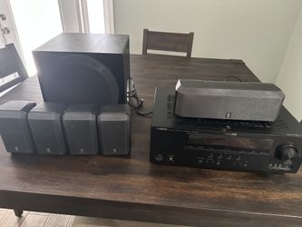 Yamaha Receiver and Surround Sound