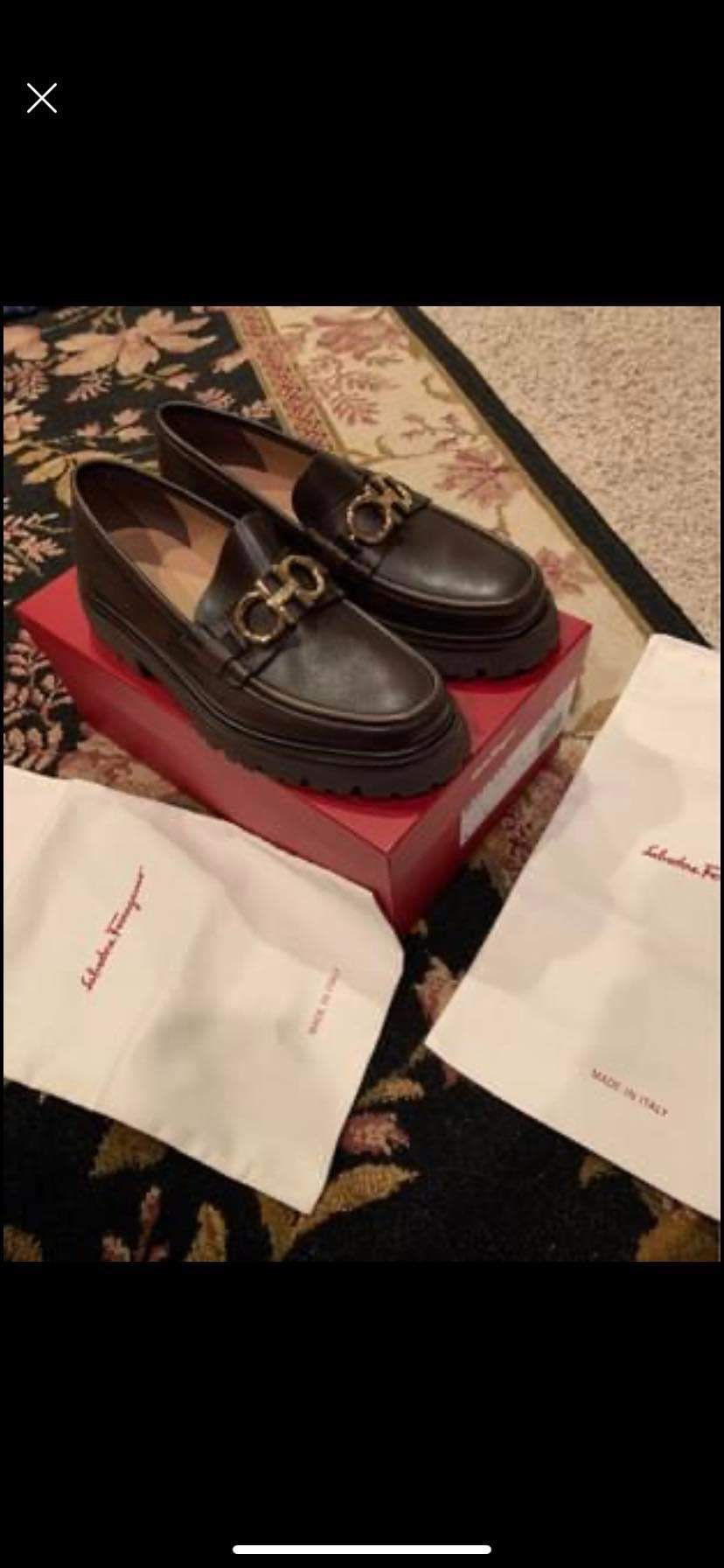 Salvatore Ferragamo Mens Sze 9-9.5 New
