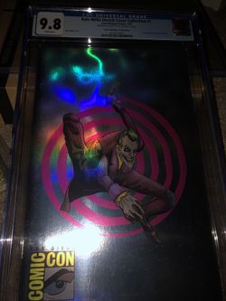 Joker Spider-Man homage CGC 9.8