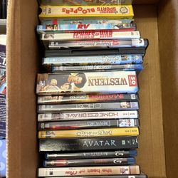 Box of DVD Movies