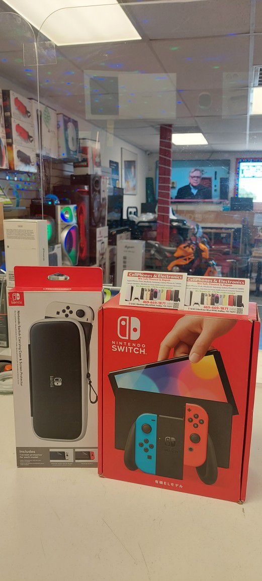 Nintendo Switch Gaming Console Brand New With Free Case On Special Cash Price $349