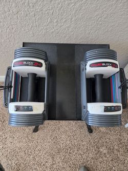 Power Block 24 Adjustable Dumbbells with Stand