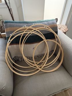 Large Embroidery Hoop Set