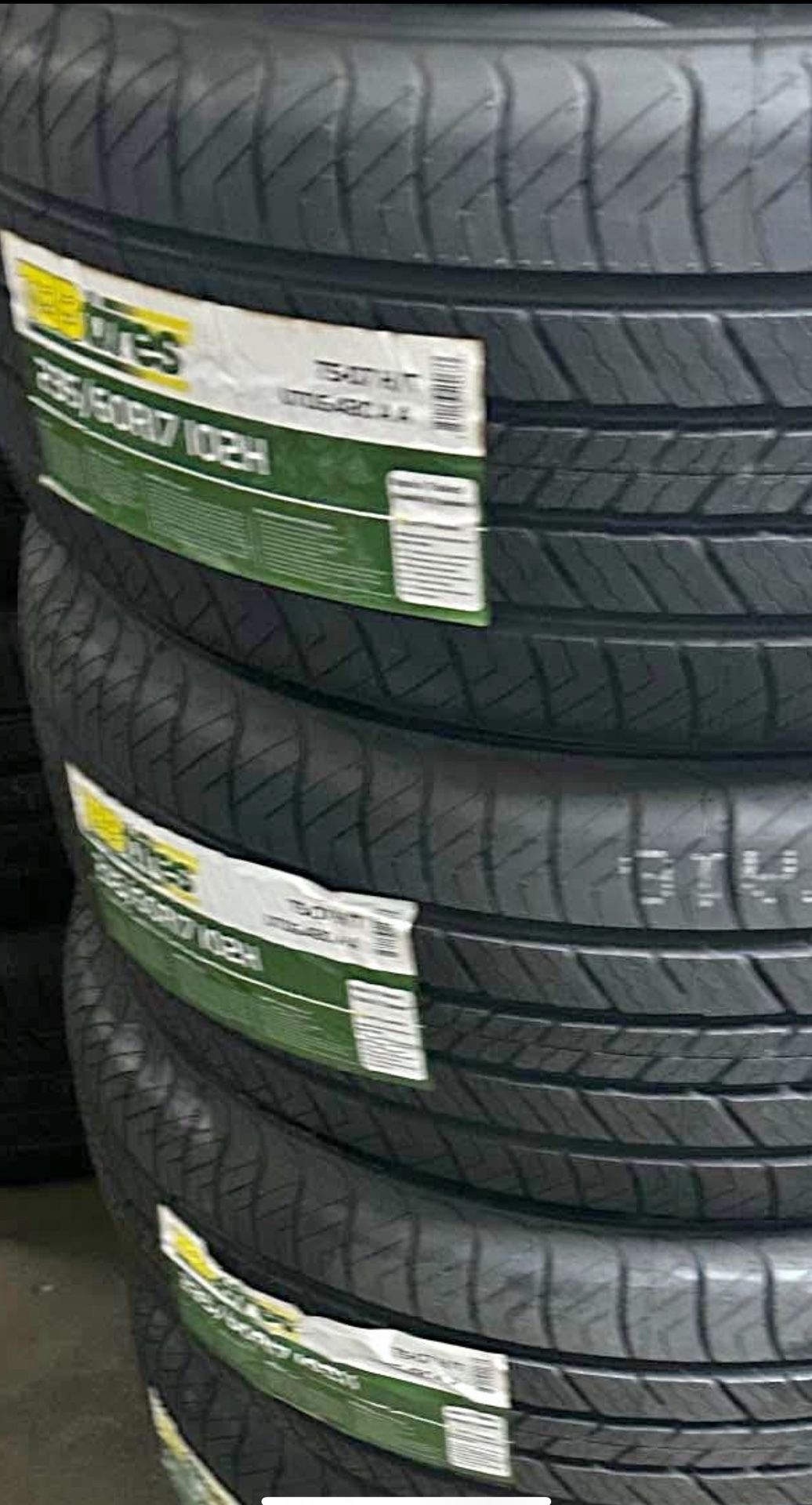 BRAND NEW TIRES 235/60r17 TBB ALL SEASON FOR SALE SET OF 4 TIRES $355 WITH INSTALLATION AND BALANCING