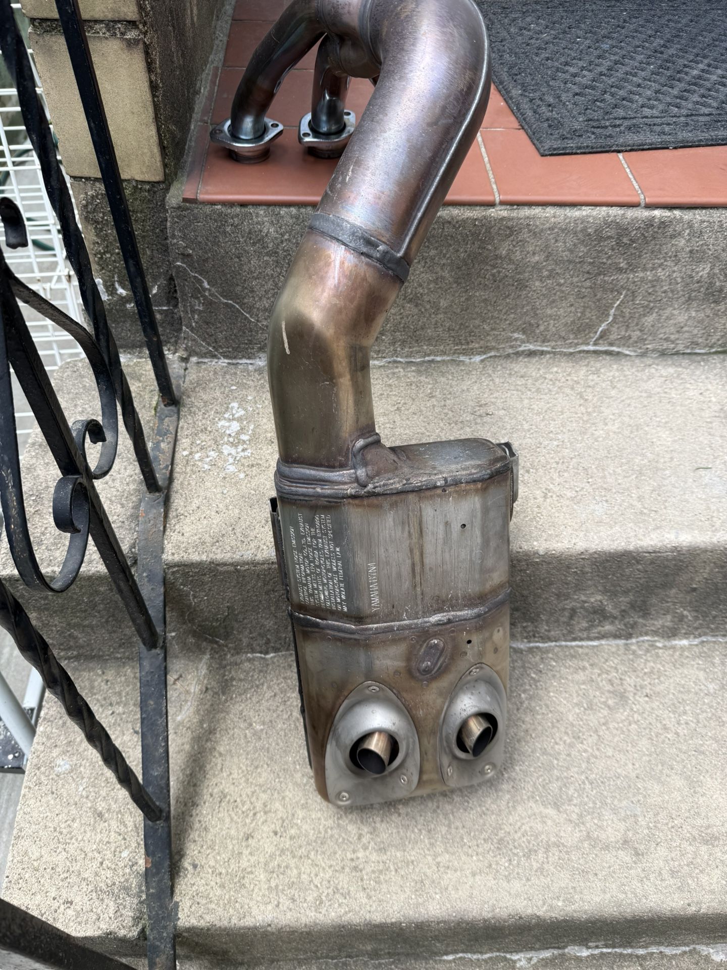 2022. Yamaha Tracer 9GT OEM Exhaust