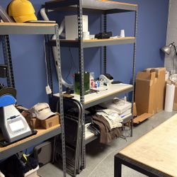 3qty - 48”x24”x84” Storage Rack / Shelves