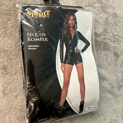 Spirit Halloween Sequined Romper, S-XL