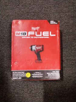MILWAUKEE M18 1/2" HIGH TORQUE IMPACT WRENCH W FRICTION RING