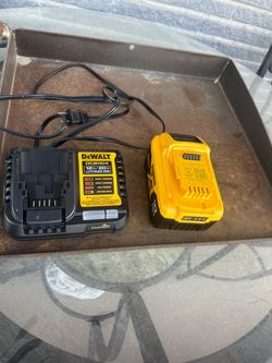 Dewalt battery charger and battery