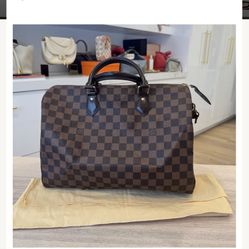Louis Vuitton Damier Ebene Speedy 35 NM