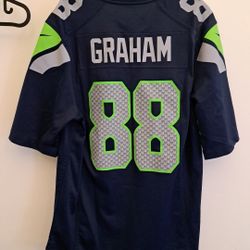 Jimmy Graham Seahawks Nike On Field Jersey Men's Size M