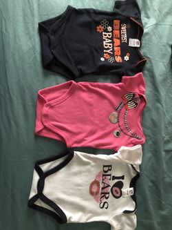 Chicago bears onesies