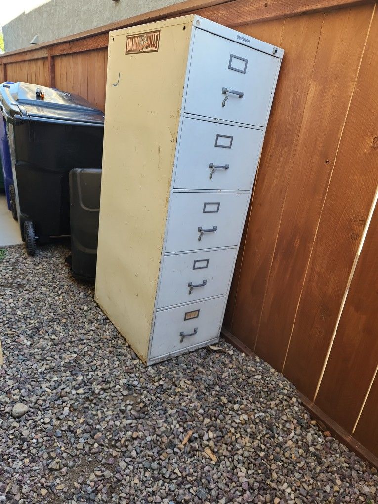 Free 5 Drawer Filing Cabinet