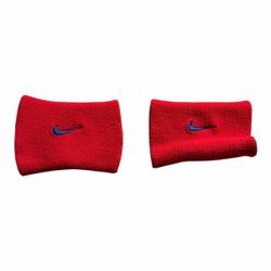 Nike red sweatbands
