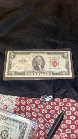 1953 Red Seal $2 Bill