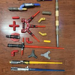 Disney Star Wars Light Sabre Build Your Own Multiple Sets Kylo Ren Used Once