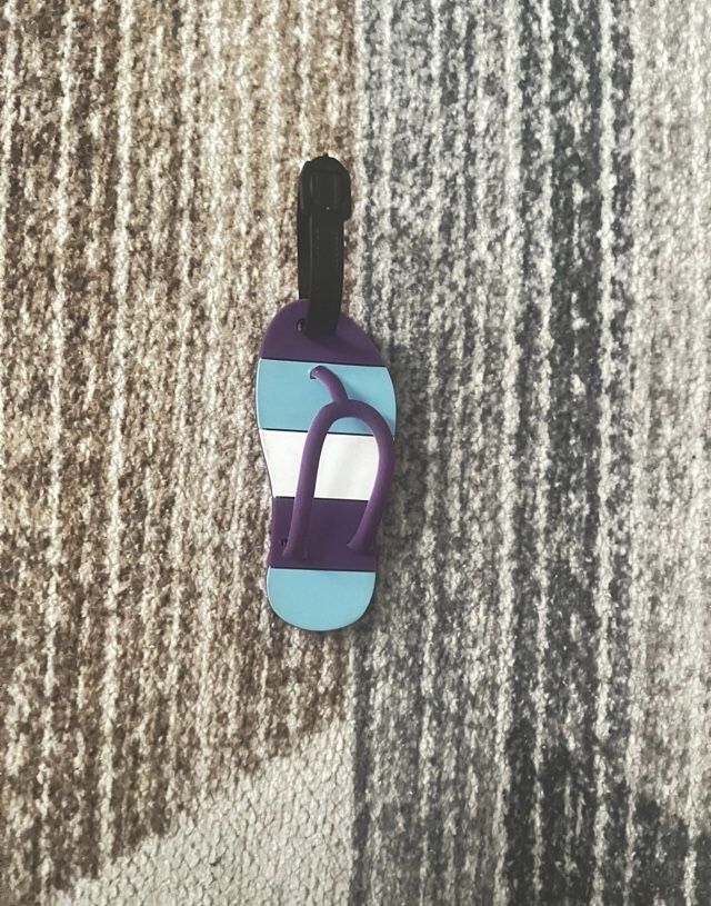 Sandal Luggage Information Holder