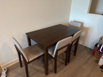 Small dining table set