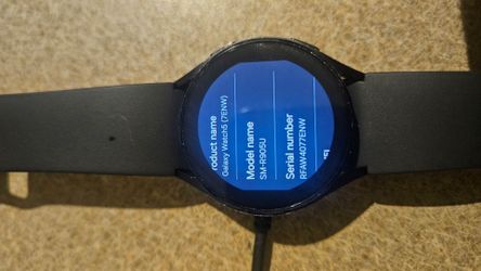 Galaxy Watch 5 with Charger