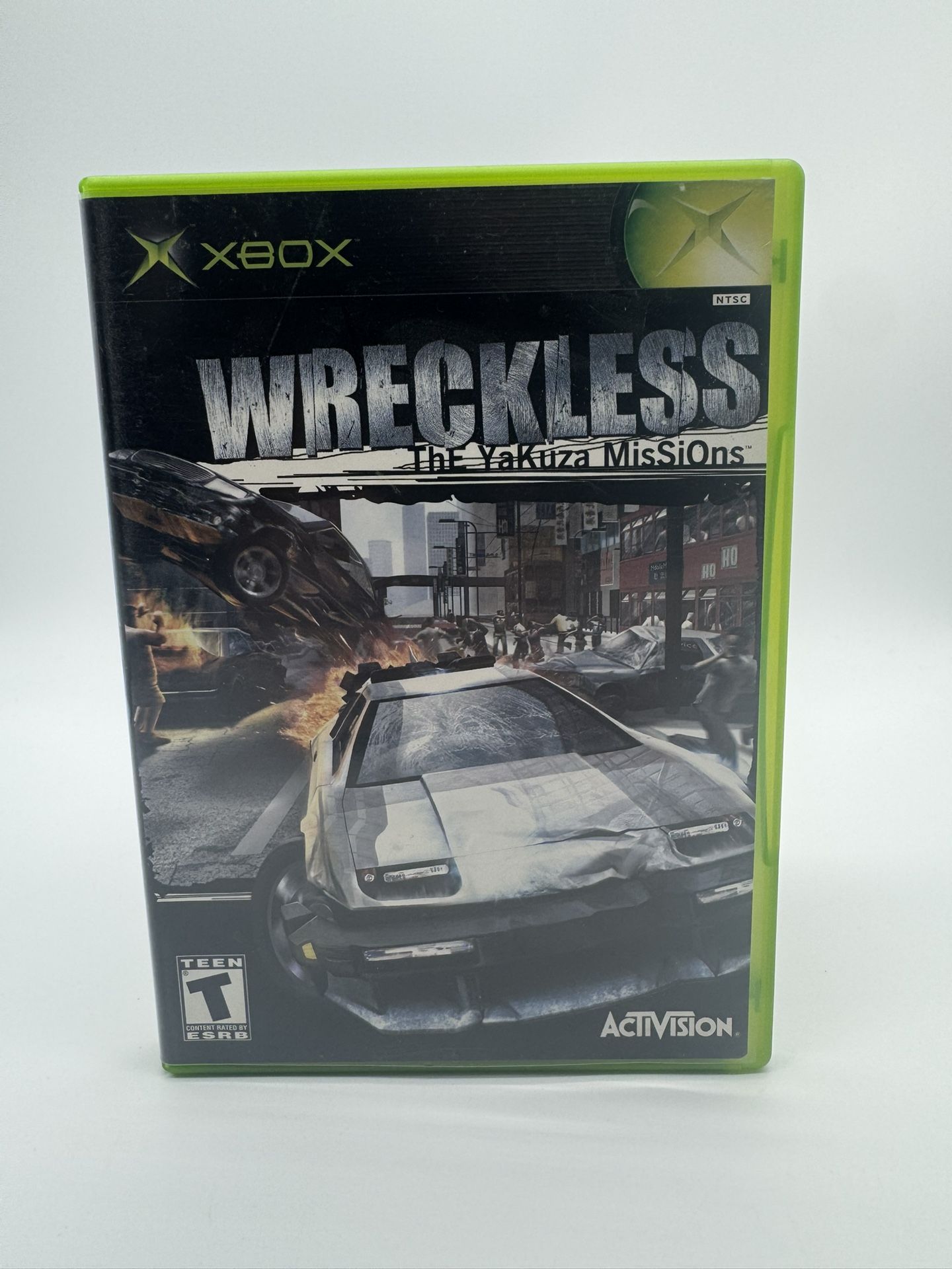 Wreckless - The Yakuza Missions (Microsoft Xbox, 2002) Complete Tested