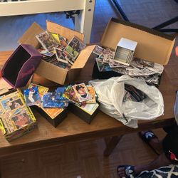 Pokémon Cards, Baseball Cards, And Soccer Cards 