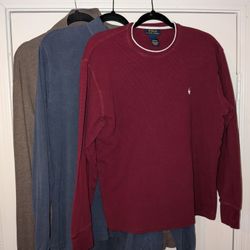 Polo Ralph Lauren Shirts Bundle M/L/XL - 3 Piece Lot