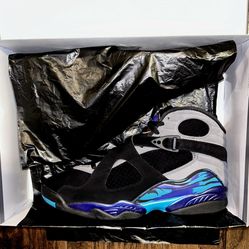Brand New Jordan 8 Retro “Aqua” (2025) Men’s Size 10, 11, 12 And 13