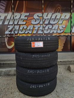 SET 245/70/17. MICHELIN PRIMACY LTX