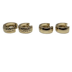 10k Yellow Gold Huggies Earring BD-0026