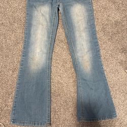 Girl Wide Leg Jeans Size 10